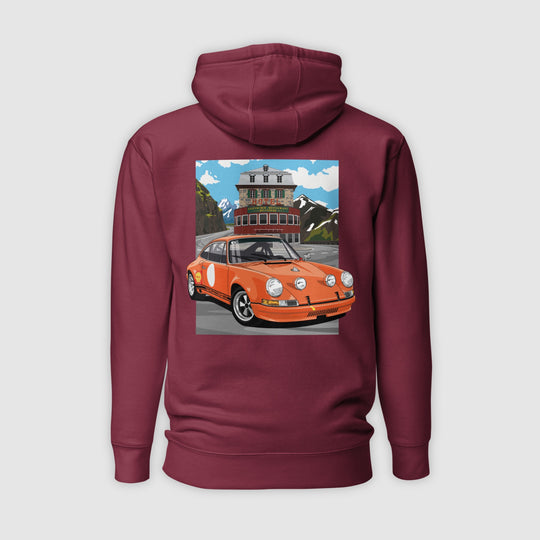 1971 911 ST & THE BELVÉDÈRE HOODIE