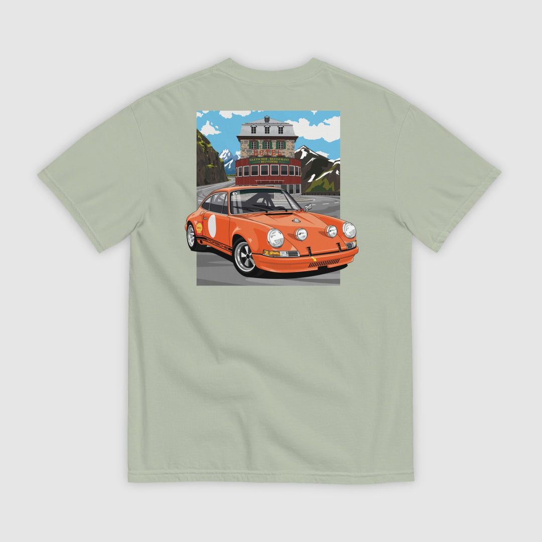 1971 911 ST & THE BELVÉDÈRE HOTEL T-SHIRT