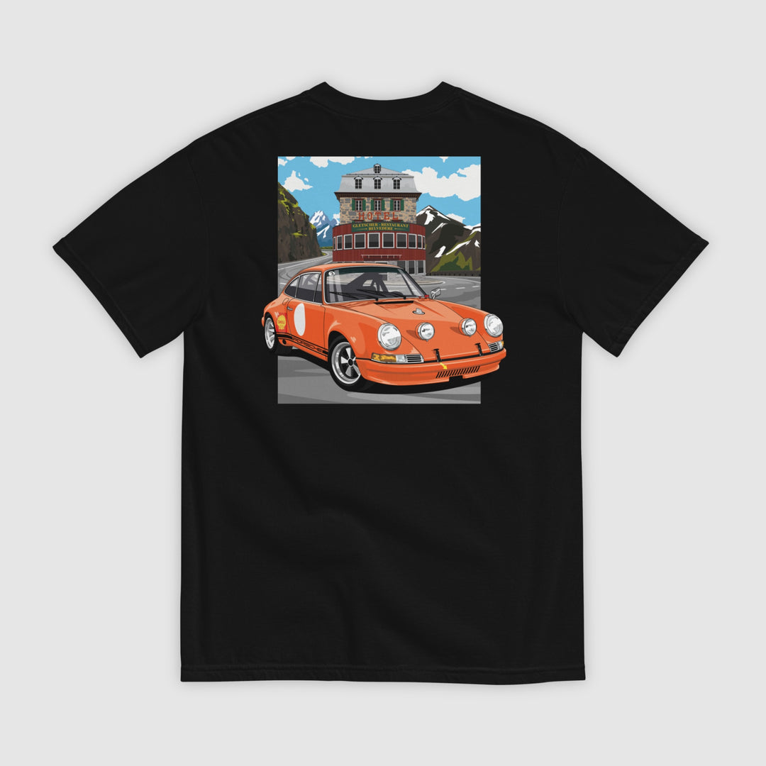 1971 911 ST & THE BELVÉDÈRE HOTEL T-SHIRT