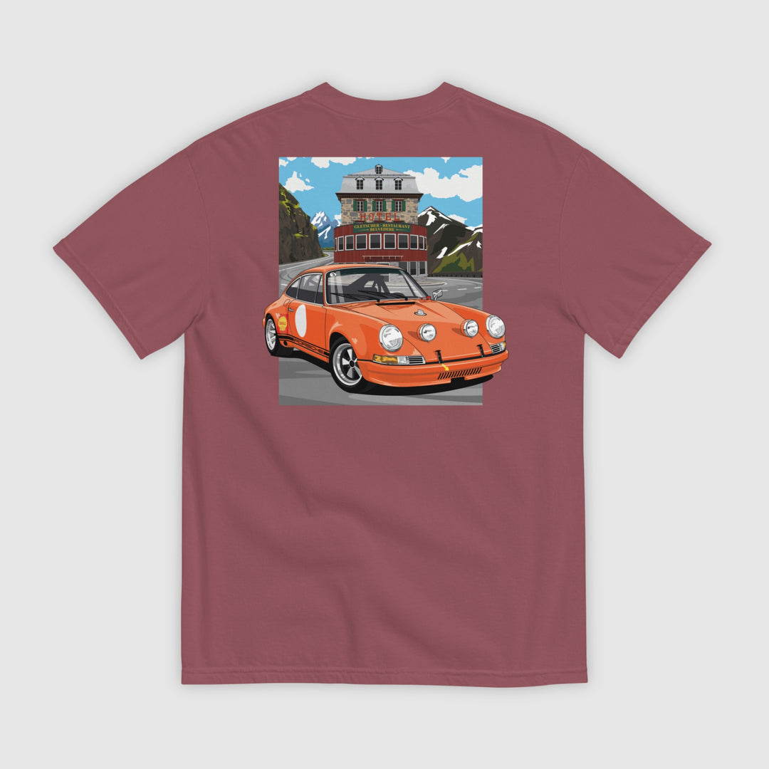 1971 911 ST & THE BELVÉDÈRE HOTEL T-SHIRT