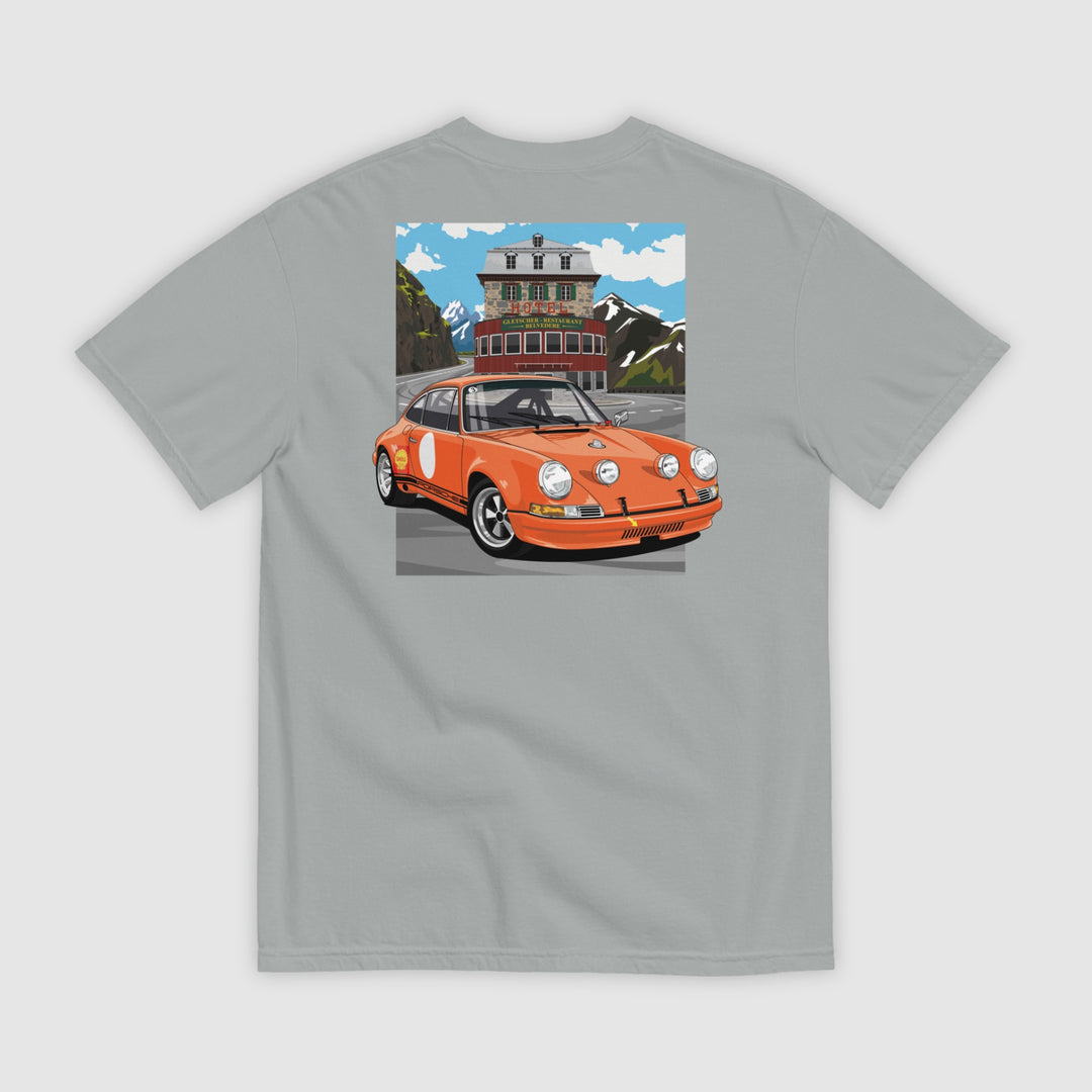 1971 911 ST & THE BELVÉDÈRE HOTEL T-SHIRT