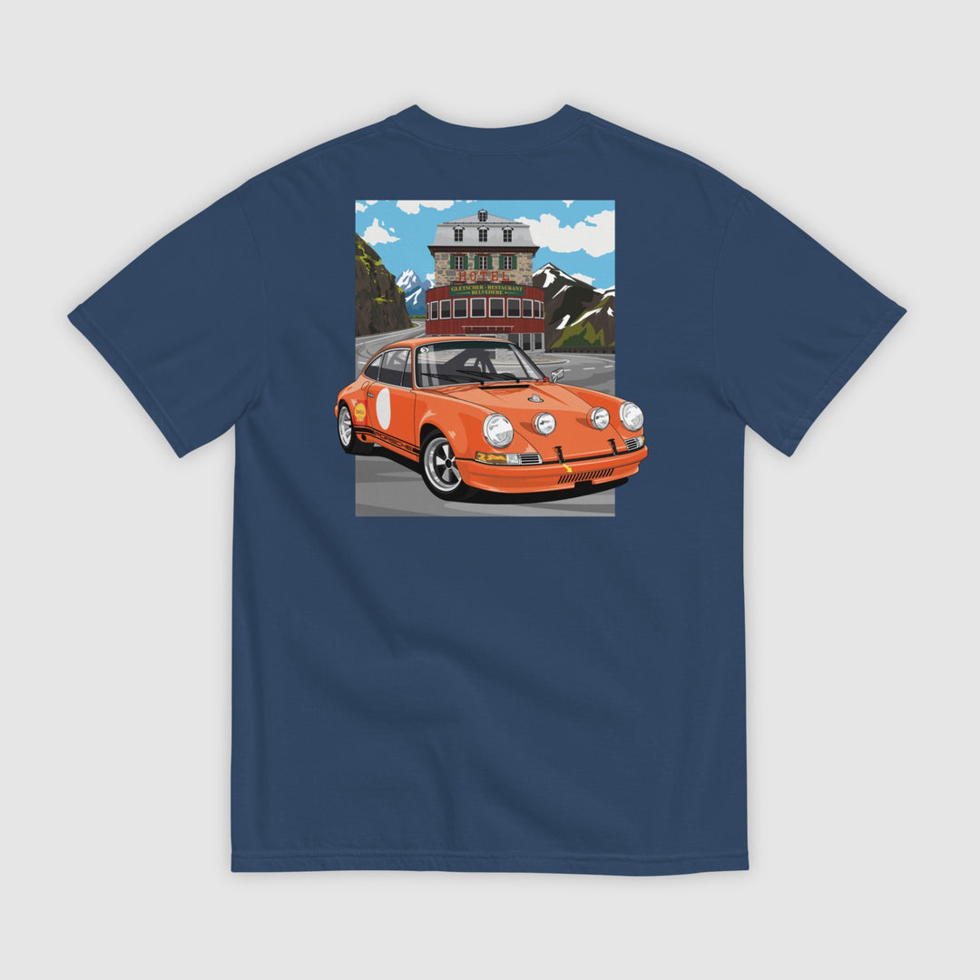 1971 911 ST & THE BELVÉDÈRE HOTEL T-SHIRT