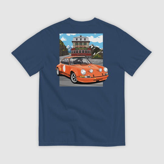 1971 911 ST & THE BELVÉDÈRE HOTEL T-SHIRT