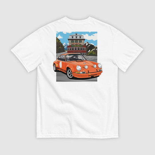 1971 911 ST & THE BELVÉDÈRE HOTEL T-SHIRT