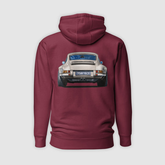 911 RESTOMOD HOODIE - REAR VIEW