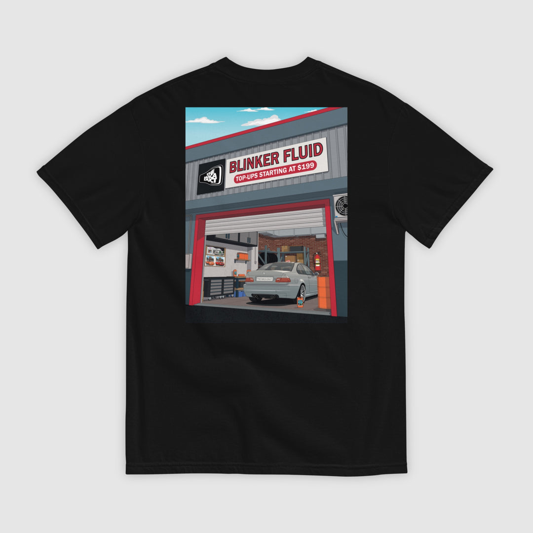 THE BLINKER FLUID T-SHIRT - E46 M3 CSL