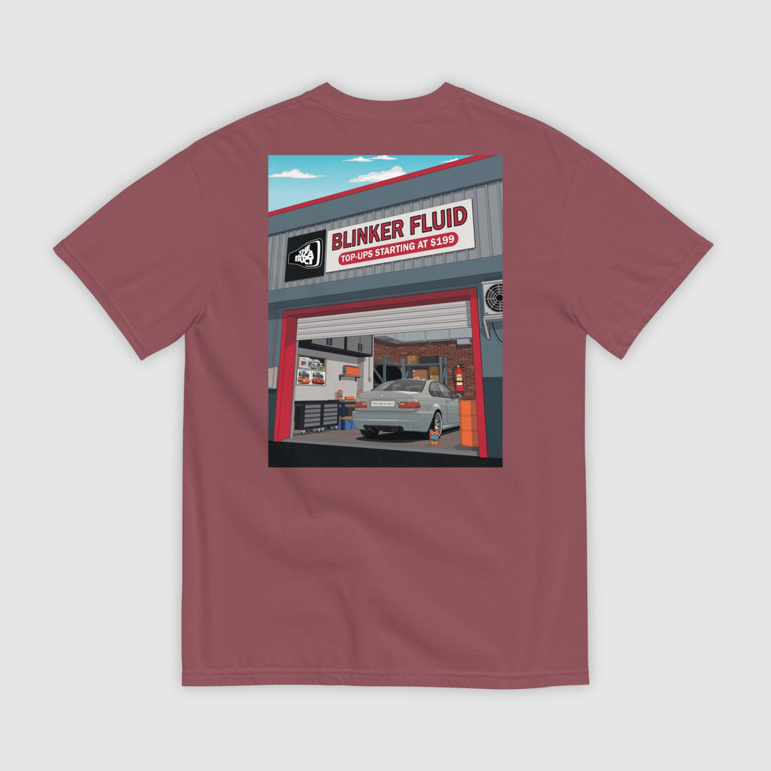 THE BLINKER FLUID T-SHIRT - E46 M3 CSL