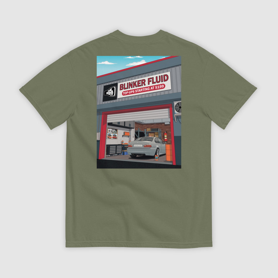 THE BLINKER FLUID T-SHIRT - E46 M3 CSL