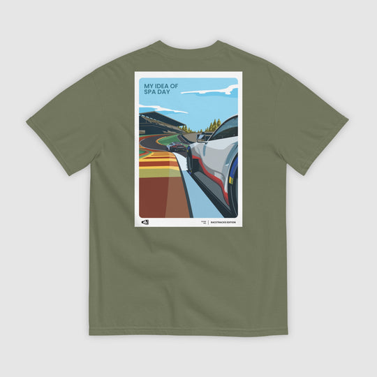 SPA - EAU ROUGE WITH 911 RSR T-SHIRT