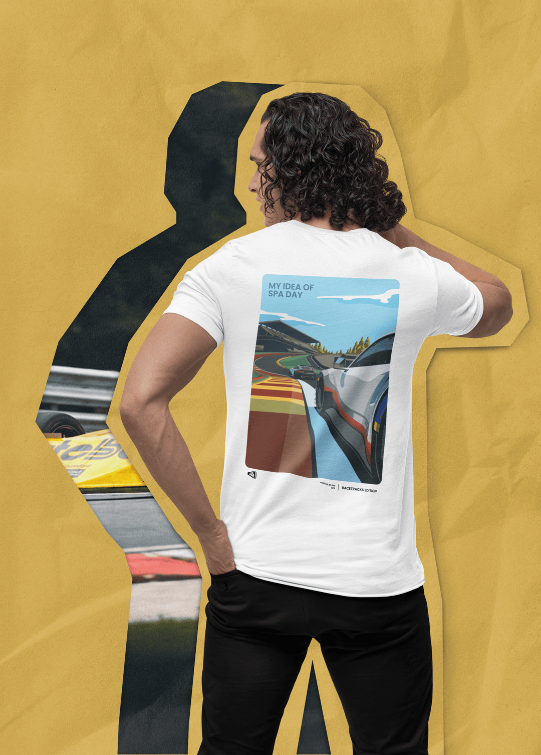 SPA - EAU ROUGE WITH 911 RSR T-SHIRT