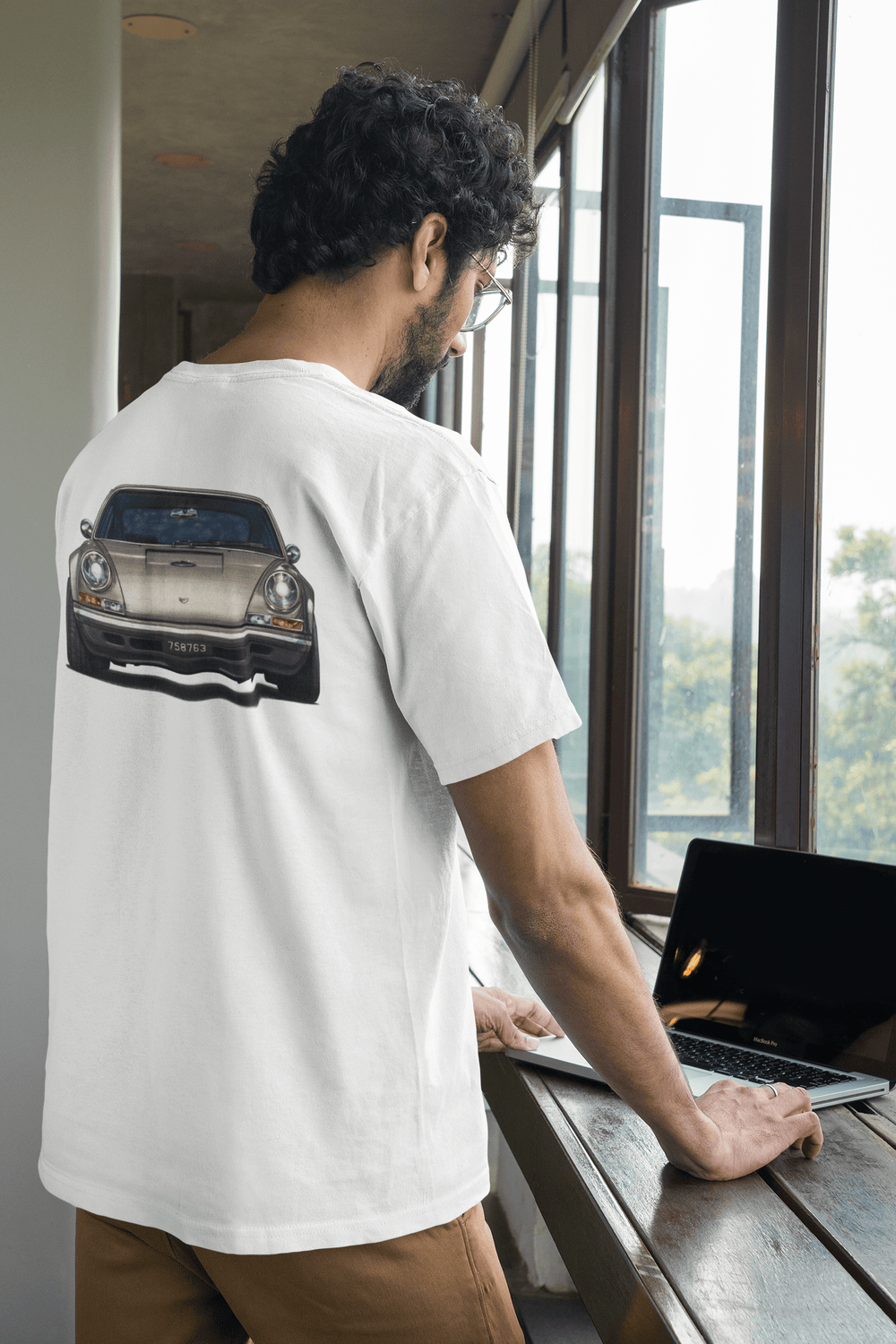 911 SINGER RESTOMOD - FRONT - T-SHIRT