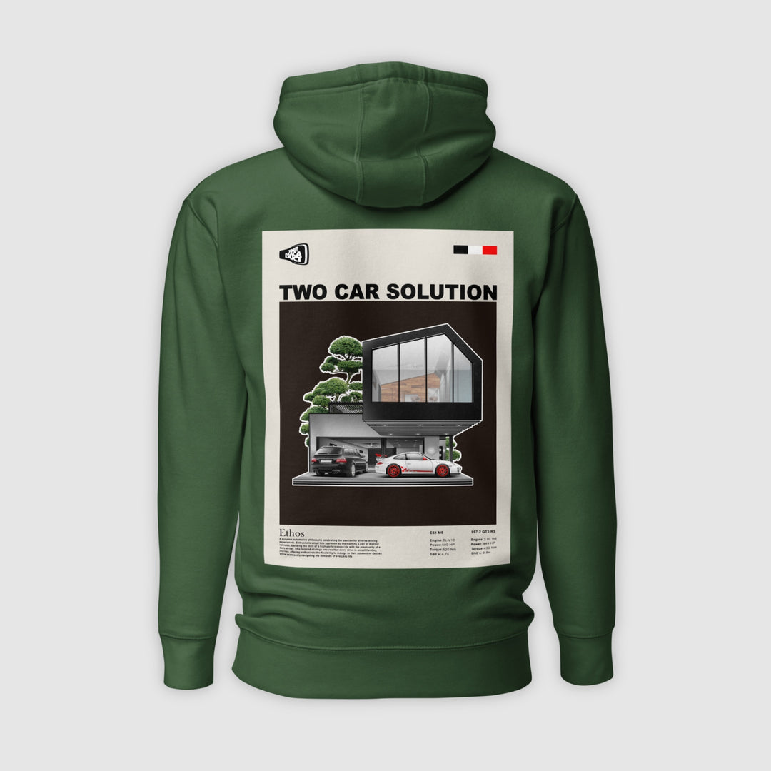 TWO CAR SOLUTION - E61 M5 & 997.2 GT3 RS HOODIE