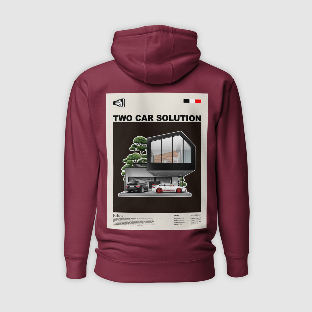 TWO CAR SOLUTION - E61 M5 & 997.2 GT3 RS HOODIE