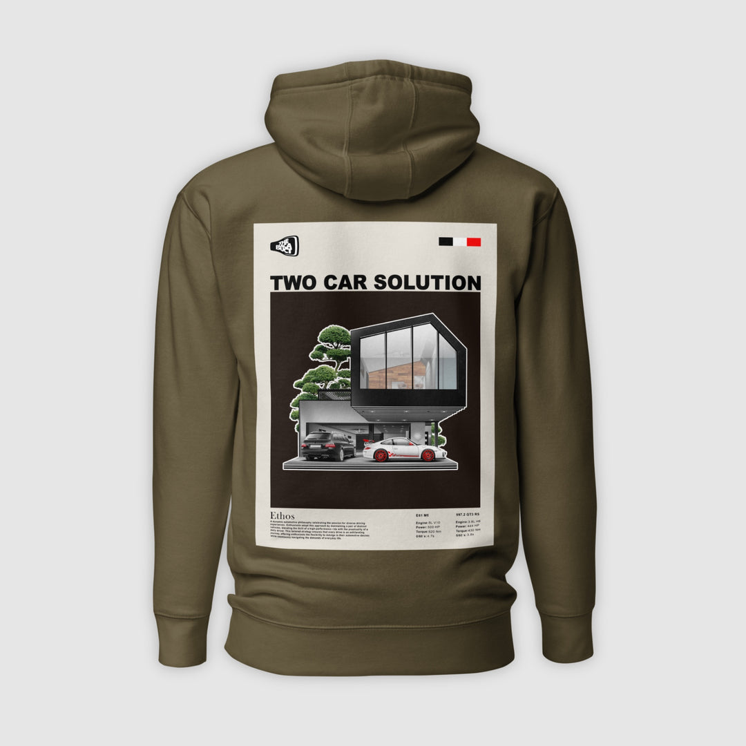 TWO CAR SOLUTION - E61 M5 & 997.2 GT3 RS HOODIE