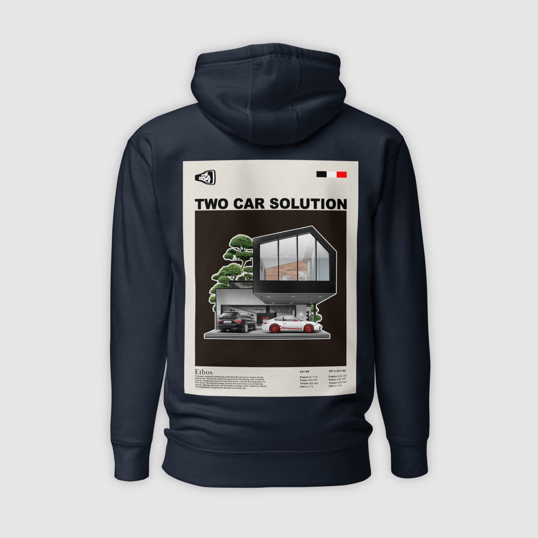 TWO CAR SOLUTION - E61 M5 & 997.2 GT3 RS HOODIE