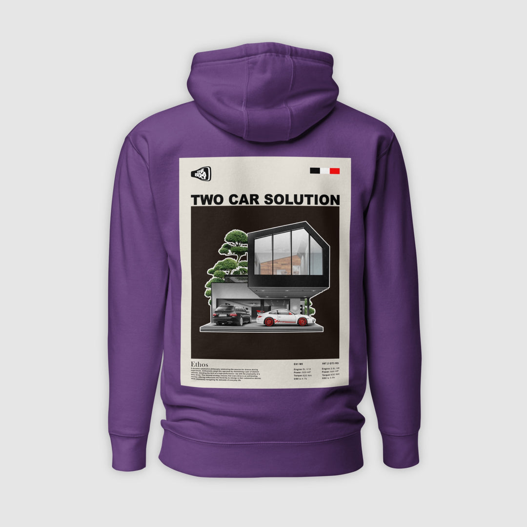 TWO CAR SOLUTION - E61 M5 & 997.2 GT3 RS HOODIE
