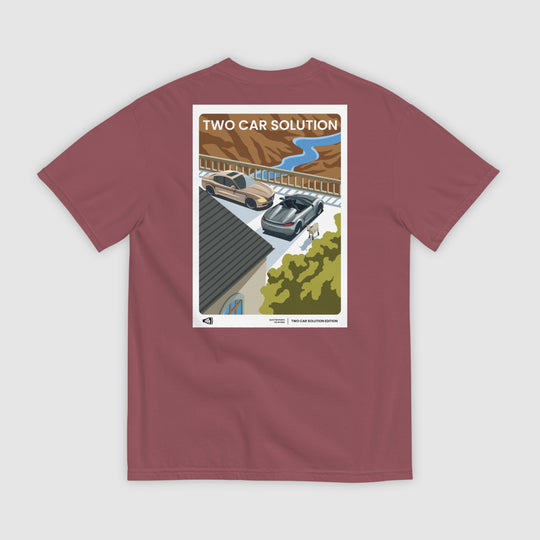 TWO CAR SOLUTION - MASERATI QUATTROPORTE & PORSCHE 718 SPYDER T-SHIRT