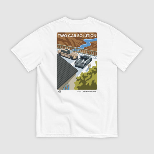 TWO CAR SOLUTION - MASERATI QUATTROPORTE & PORSCHE 718 SPYDER T-SHIRT